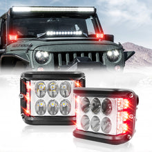 Load image into Gallery viewer, Side Shooter, LED Pods Light 4 inch Off Road Strobe light