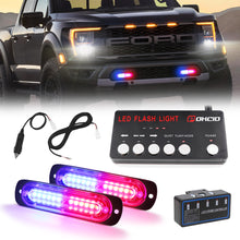 Load image into Gallery viewer, Grille & Surface Mount Strobe Light Ultra Slim - Set of 2