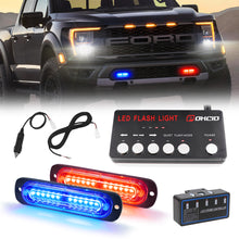 Load image into Gallery viewer, Grille & Surface Mount Strobe Light Ultra Slim - Set of 2