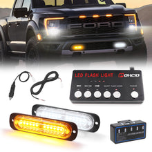 Load image into Gallery viewer, Grille & Surface Mount Strobe Light Ultra Slim - Set of 2