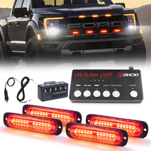 Load image into Gallery viewer, Grille & Surface Mount Strobe Light Ultra Slim - Set of 4