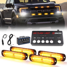 Load image into Gallery viewer, Grille & Surface Mount Strobe Light Ultra Slim - Set of 4