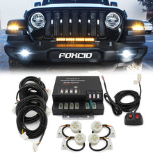 Load image into Gallery viewer, 80-Watt Hide Away Headlight Strobe Light Kit (4 LED Bulbs)