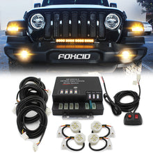 Load image into Gallery viewer, 80-Watt Hide Away Headlight Strobe Light Kit (4 LED Bulbs)