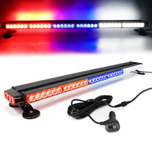 Load image into Gallery viewer, 78 LED 38" Double Side Roof Top Strobe Light Bar with Magnetic Base