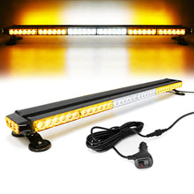 Load image into Gallery viewer, 78 LED 38" Double Side Roof Top Strobe Light Bar with Magnetic Base