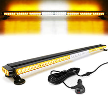 Load image into Gallery viewer, 102 LED 48" Double Side Roof Top Strobe Light Bar with Magnetic Base