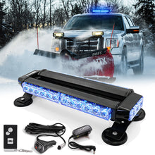Load image into Gallery viewer, Wireless Rechargeable Battery 14.5" LED Rooftop Double Side Strobe Light Bar