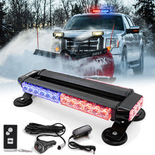 Load image into Gallery viewer, Wireless Rechargeable Battery 14.5" LED Rooftop Double Side Strobe Light Bar