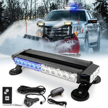 Load image into Gallery viewer, Wireless Rechargeable Battery 14.5" LED Rooftop Double Side Strobe Light Bar