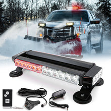 Load image into Gallery viewer, Wireless Rechargeable Battery 14.5" LED Rooftop Double Side Strobe Light Bar