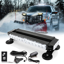 Load image into Gallery viewer, Wireless Rechargeable Battery 14.5" LED Rooftop Double Side Strobe Light Bar