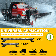 Load image into Gallery viewer, Wireless Rechargeable Battery 14.5" LED Rooftop Double Side Strobe Light Bar