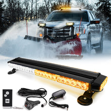 Load image into Gallery viewer, Wireless Rechargeable Battery 26" LED Rooftop Double Side Strobe Light Bar