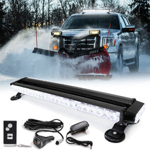 Load image into Gallery viewer, Wireless Rechargeable Battery 26" LED Rooftop Double Side Strobe Light Bar