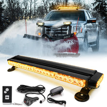 Load image into Gallery viewer, Wireless Rechargeable Battery 26" LED Rooftop Double Side Strobe Light Bar