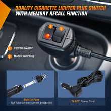 Load image into Gallery viewer, 2 in 1 16 LED Strobe Light Bar for Interior Roof Dash Windshield