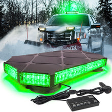 Load image into Gallery viewer, 56 LED Rooftop Strobe Light Bar with Controller Magnetic Base