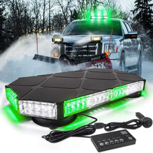 Load image into Gallery viewer, 56 LED Rooftop Strobe Light Bar with Controller Magnetic Base