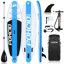 Load image into Gallery viewer, Speed 04 Blue 9'6 Inflatable Paddle Board By FOXCID 2022