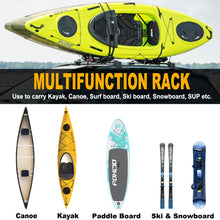 Load image into Gallery viewer, Upgrade Folding Kayak Roof Carrier Rack J-Style