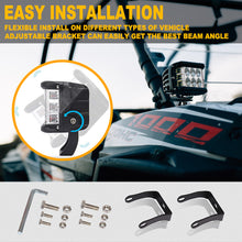 Load image into Gallery viewer, Side Shooter, LED Pods Light 4 inch Off Road Strobe light