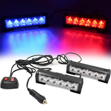 Load image into Gallery viewer, 2 X 6 LED Traffic Advisor Rooftop Light Bars