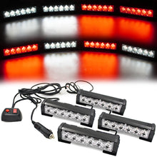 Load image into Gallery viewer, 4 X 6 LED Traffic Advisor Rooftop Light Bars
