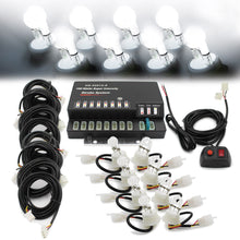 Load image into Gallery viewer, 160-Watt Hide Away Headlight Strobe Light Kit (8 HID Bulbs)