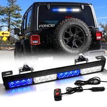 Load image into Gallery viewer, 16 LED 18" Traffic Advisor Light Bar With Brackets