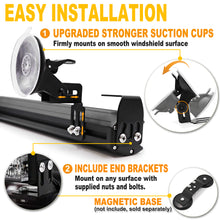 Load image into Gallery viewer, Dual 17" Traffic Advisor Light Bar with Digital Display Controller