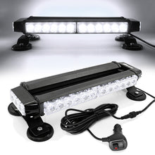 Load image into Gallery viewer, 30 LED 14.5" Double Side Roof Top Strobe Light Bar with Magnetic Base