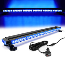 Load image into Gallery viewer, 78 LED 38" Double Side Roof Top Strobe Light Bar with Magnetic Base