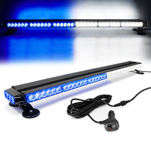 Load image into Gallery viewer, 78 LED 38&quot; Double Side Roof Top Strobe Light Bar with Magnetic Base
