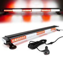 Load image into Gallery viewer, 78 LED 38" Double Side Roof Top Strobe Light Bar with Magnetic Base