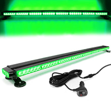Load image into Gallery viewer, 102 LED 48&quot; Double Side Roof Top Strobe Light Bar with Magnetic Base
