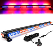 Load image into Gallery viewer, 102 LED 48" Double Side Roof Top Strobe Light Bar with Magnetic Base