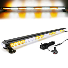 Load image into Gallery viewer, 102 LED 48" Double Side Roof Top Strobe Light Bar with Magnetic Base