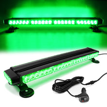 Load image into Gallery viewer, 54 LED 26" Double Side Roof Top Strobe Light Bar with Magnetic Base
