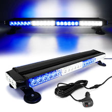 Load image into Gallery viewer, 54 LED 26" Double Side Roof Top Strobe Light Bar with Magnetic Base