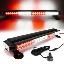 Load image into Gallery viewer, 54 LED 26" Double Side Roof Top Strobe Light Bar with Magnetic Base