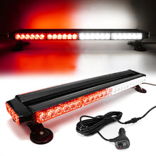 Load image into Gallery viewer, 54 LED 26" Double Side Roof Top Strobe Light Bar with Magnetic Base