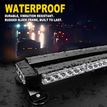 Load image into Gallery viewer, 54 LED 26" Double Side Roof Top Strobe Light Bar with Magnetic Base