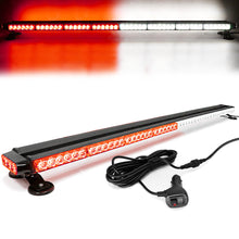 Load image into Gallery viewer, 102 LED 48" Double Side Roof Top Strobe Light Bar with Magnetic Base