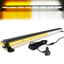 Load image into Gallery viewer, 102 LED 48" Double Side Roof Top Strobe Light Bar with Magnetic Base