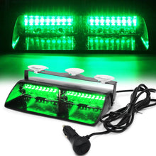 Load image into Gallery viewer, 16 LED Strobe Light Bar for Interior Roof Dash Windshield