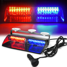 Load image into Gallery viewer, 16 LED Strobe Light Bar for Interior Roof Dash Windshield
