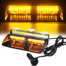 Load image into Gallery viewer, 16 LED Strobe Light Bar for Interior Roof Dash Windshield