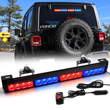 Load image into Gallery viewer, 16 LED 18" Traffic Advisor Light Bar With Brackets
