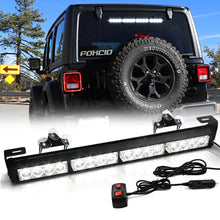 Load image into Gallery viewer, 16 LED 18" Traffic Advisor Light Bar With Brackets